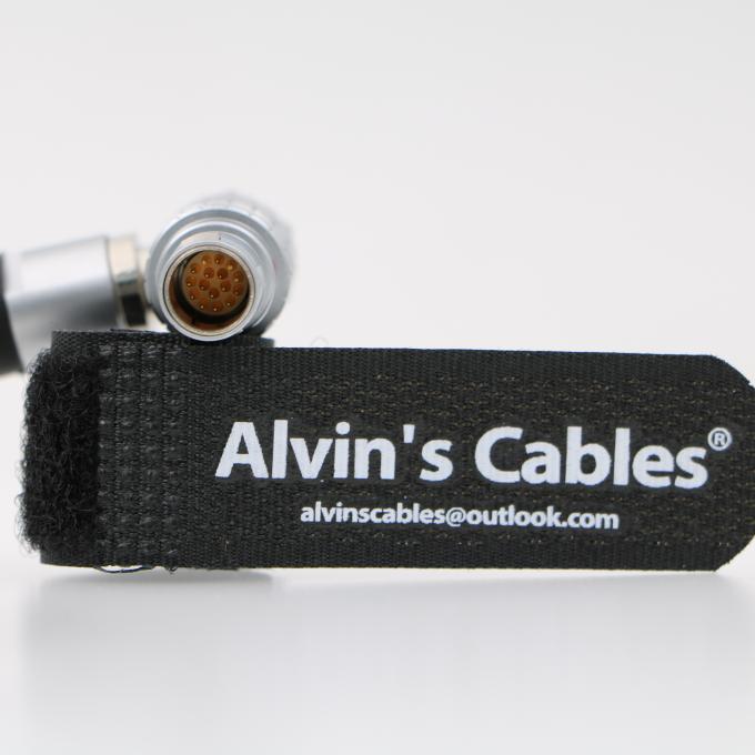 16 Pin-männliche rechtwinklige das gerades LCD EVF Scharlachrot des langlebigen Gutes des Kabel-Rot-zum roten epischen