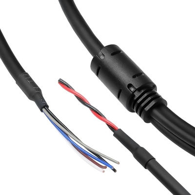 Alvin's Cables M12 12 Pin Power Functional Ethernet Cable for DJI Livox HAP(TX) Mid-70 Mid-360 LiDAR Sensor, M12 Aviation 12 Pin Female to RJ45 1 to 3 Breakout Cable 6.56ft/2m