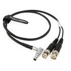 Sound Devices BNC Timecode Cable Right Angle 5 Pin Male To BNC TIME CODE Input Output