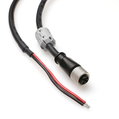 Alvins Kabel M12 T-Code 4-Pin weiblich bis offenes Ende Kabel 3,3ft/1m